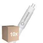 Mehrfachpackung 10x Ledvance LED Röhre T5 Performance (Mains AC) High Efficiency 7W 1000lm - 865 Tageslichtweiß | 55cm - Ersatz Für 14W