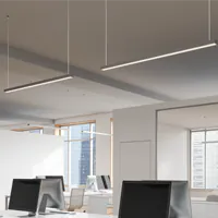 B&uuml;robeleuchtung mit LED-Lichtbandsystemen